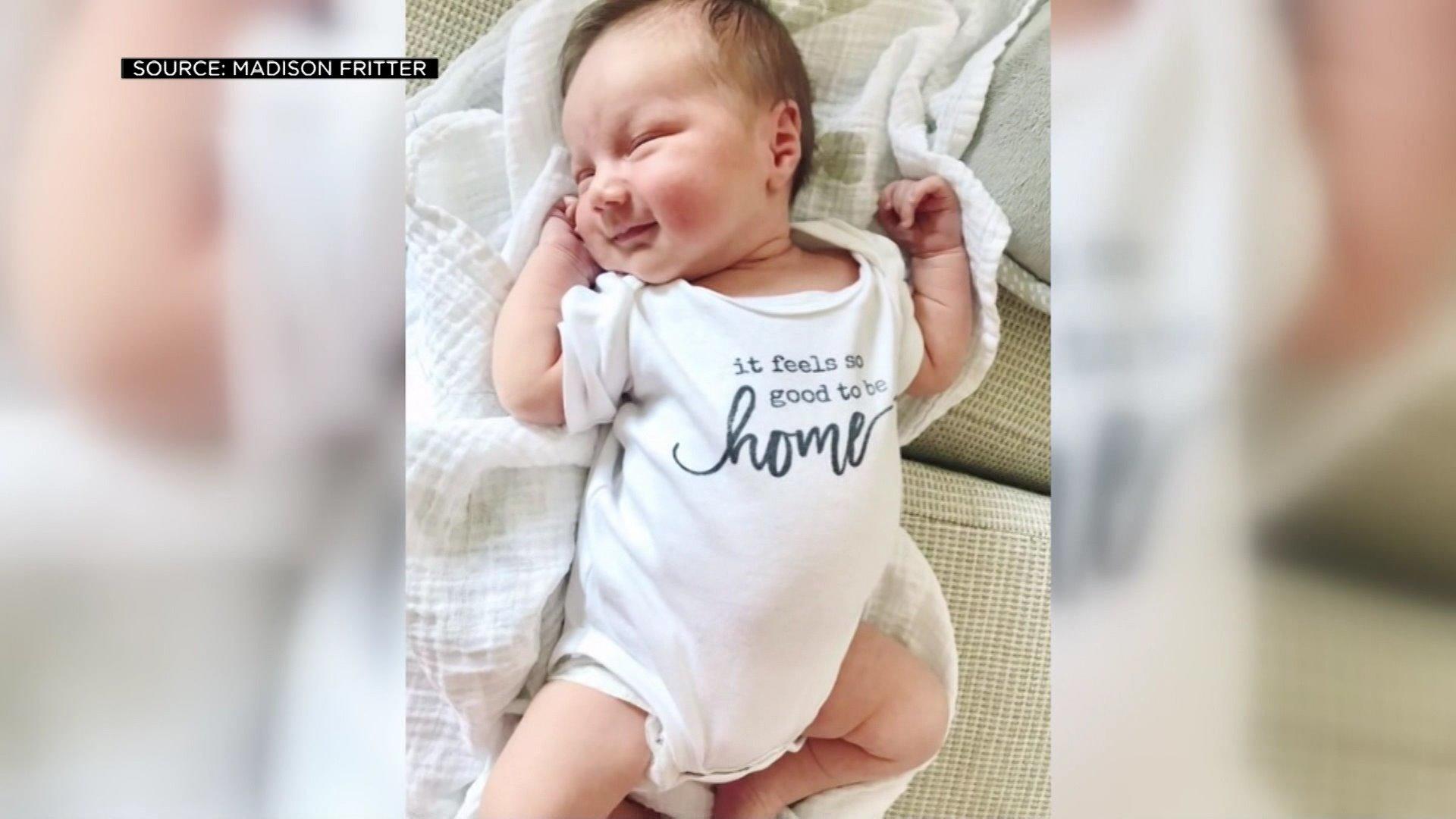 Baby kommt im Parkhaus zur Welt Plötzliche Geburt in Kalifornien