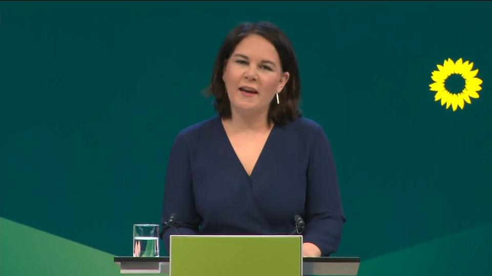 Annalena Baerbock wird Kanzlerkandidatin der Grünen "Heute beginnt für die Partei ein neues Kapitel"