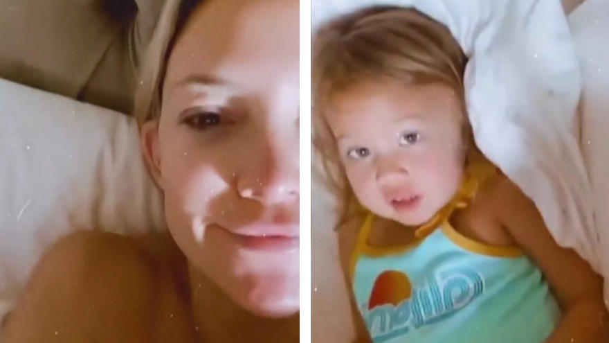 Kate Hudsons Tochter Rani Rose zeigt Gesangstalent Ein Geburtstags-Ständchen für Mama