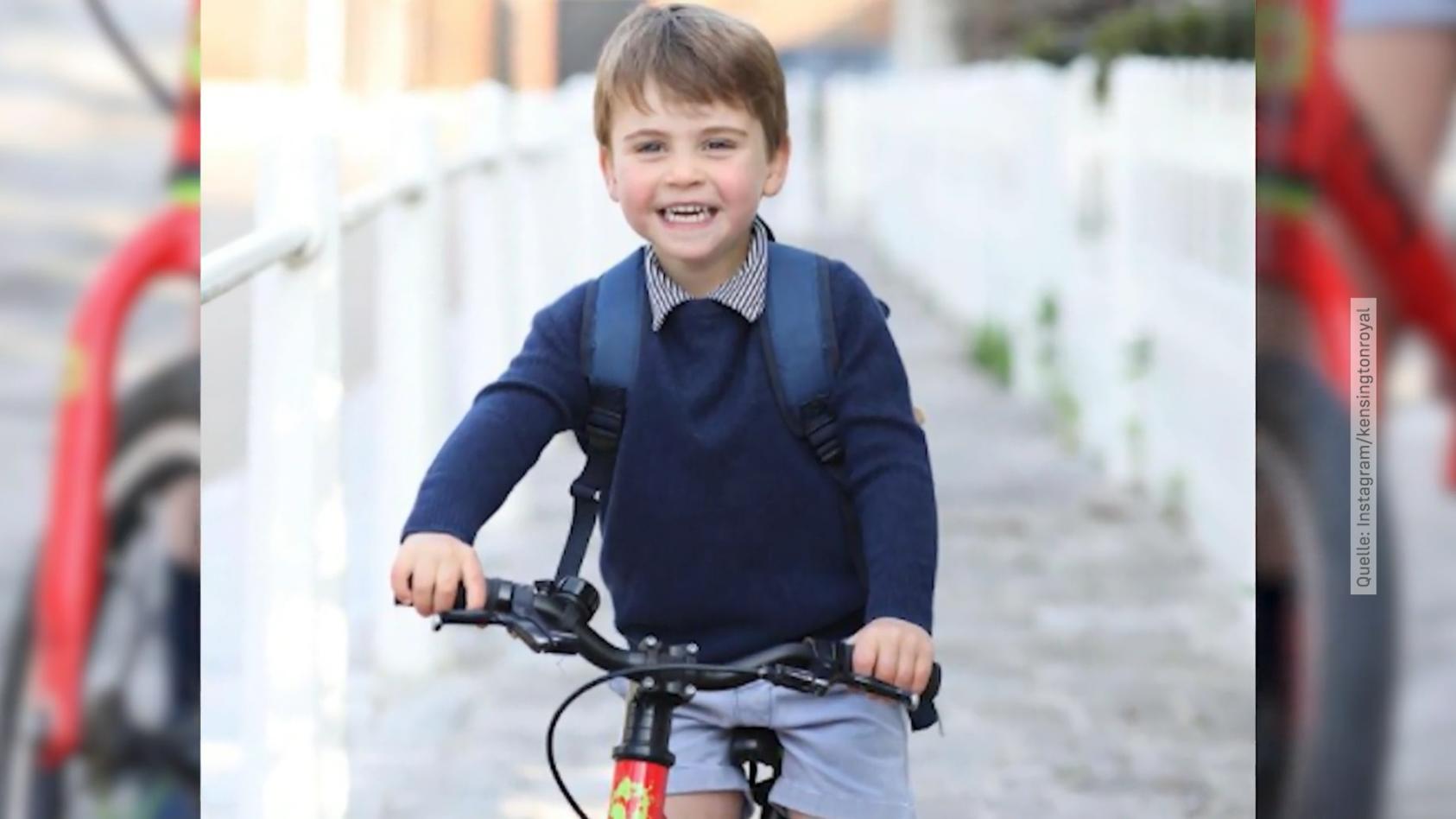 Prinz Louis wird 3 Jahre alt Herzogin Kate teilt nie gesehenen Schnappschuss