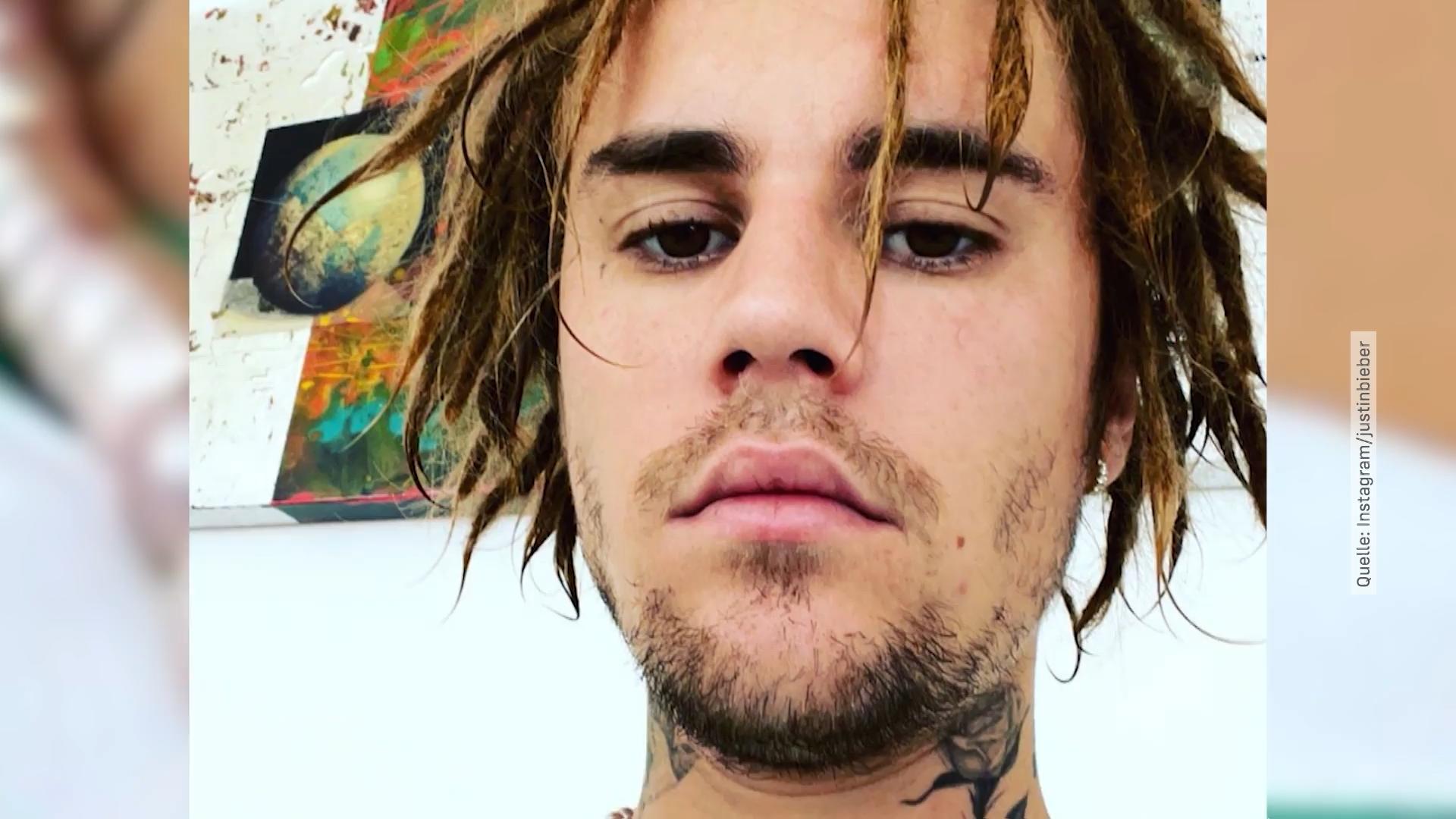 Justin Bieber wird für seine neue Frisur kritisiert Einfach nur "heuchlerisch"