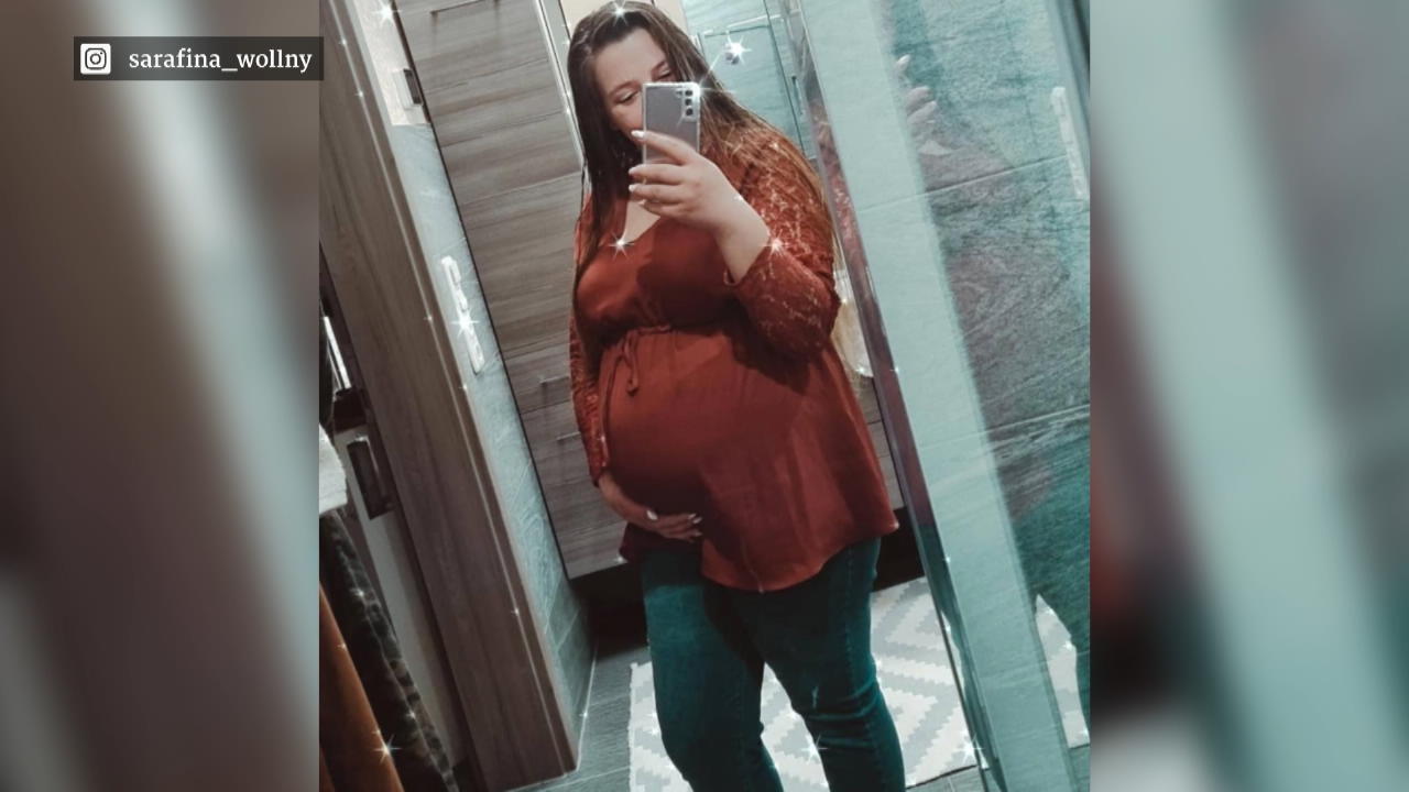 Sarafina Wollny präsentiert ihre Baby-Kugel Sarafina Wollny postet neues Schwangerschafts-Foto