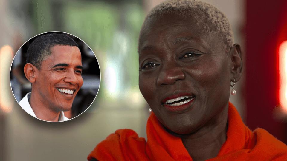 Wie Barack Obama seine Schwester Auma unterstützt Support für "Let's Dance"