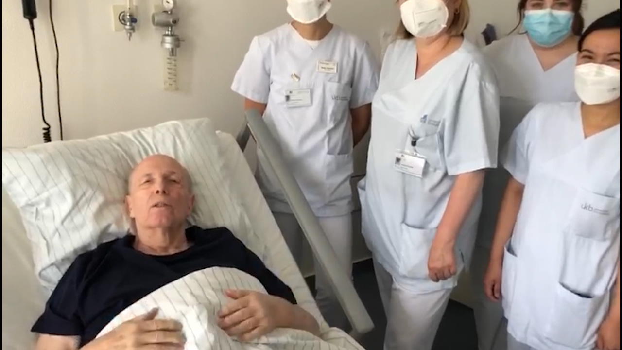 So geht es Reiner Calmund nach Hautlappen-OP Update aus dem Krankenhaus