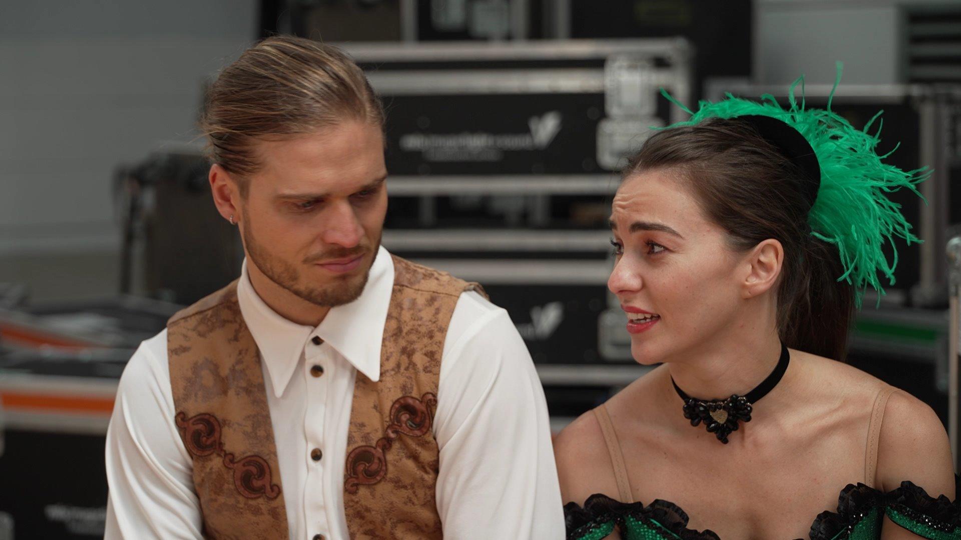 Hier bringt Rúrik Tanzpartnerin Renata völlig außer Fassung Geheime Challenge für den "Let's Dance-Star