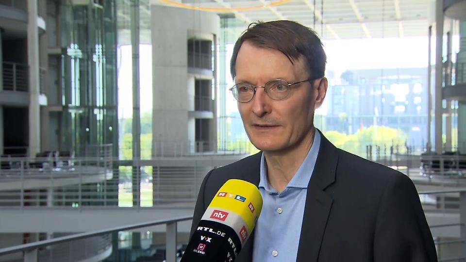 „Wir werden die indische Variante auch bekommen" Karl Lauterbach im RTL-Interview