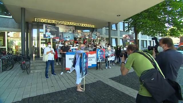 Gedenken an Walter Lübcke Sternmarsch und Mahnwache