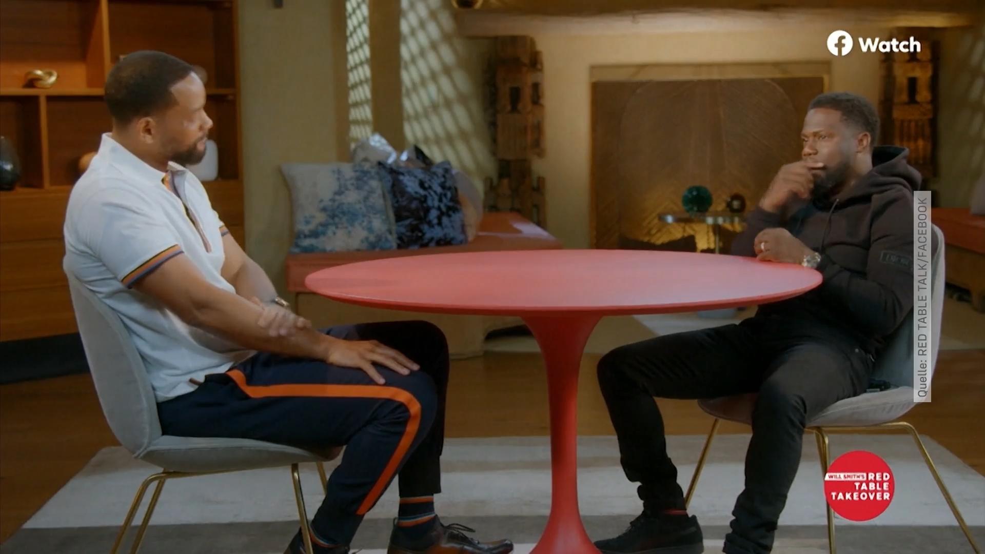 Will Smith & Kevin Hart: Ehrlicher Vater-Talk Red Table Talk am amerikanischen Vatertag