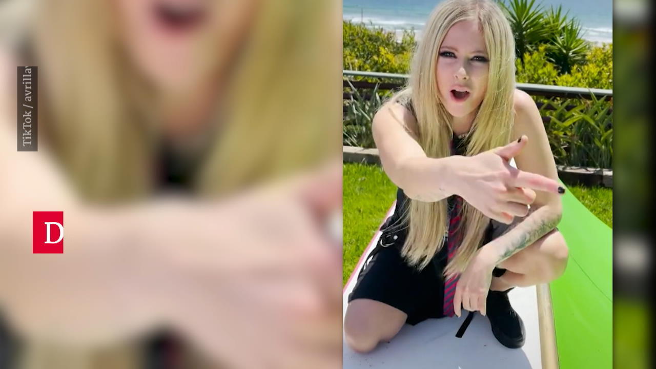Avril Lavigne postet ihr erstes TikTok-Video Was für ein Comeback