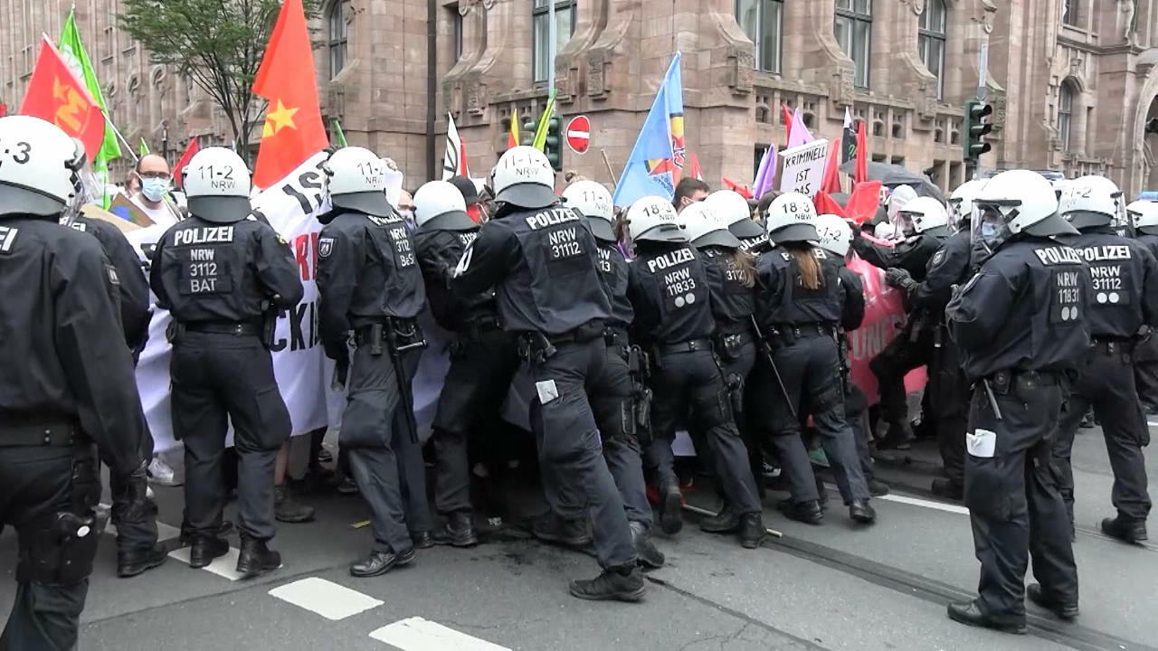 Demo ist Thema im Landtag Eskalation in Düsseldorf