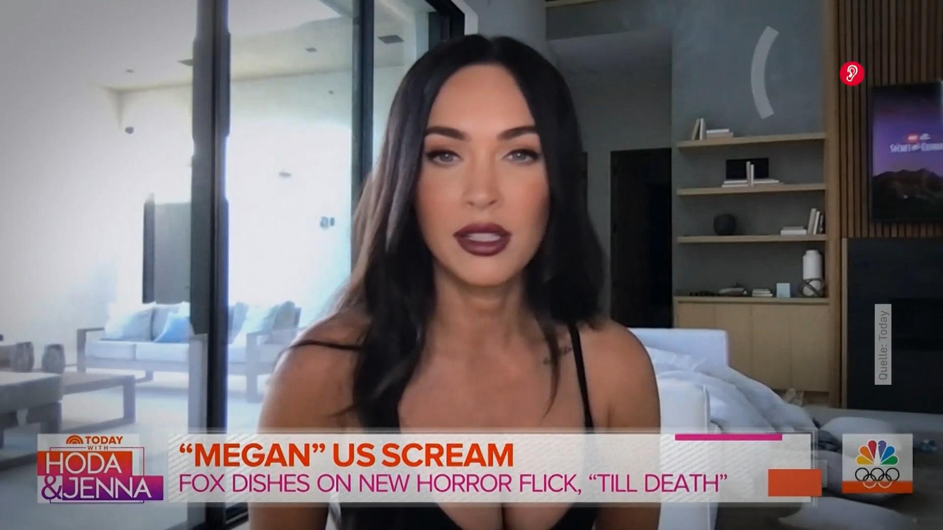 Sohn Bodhi crasht ihr Live-Interview „Transformers“-Schauspielerin Megan Fox