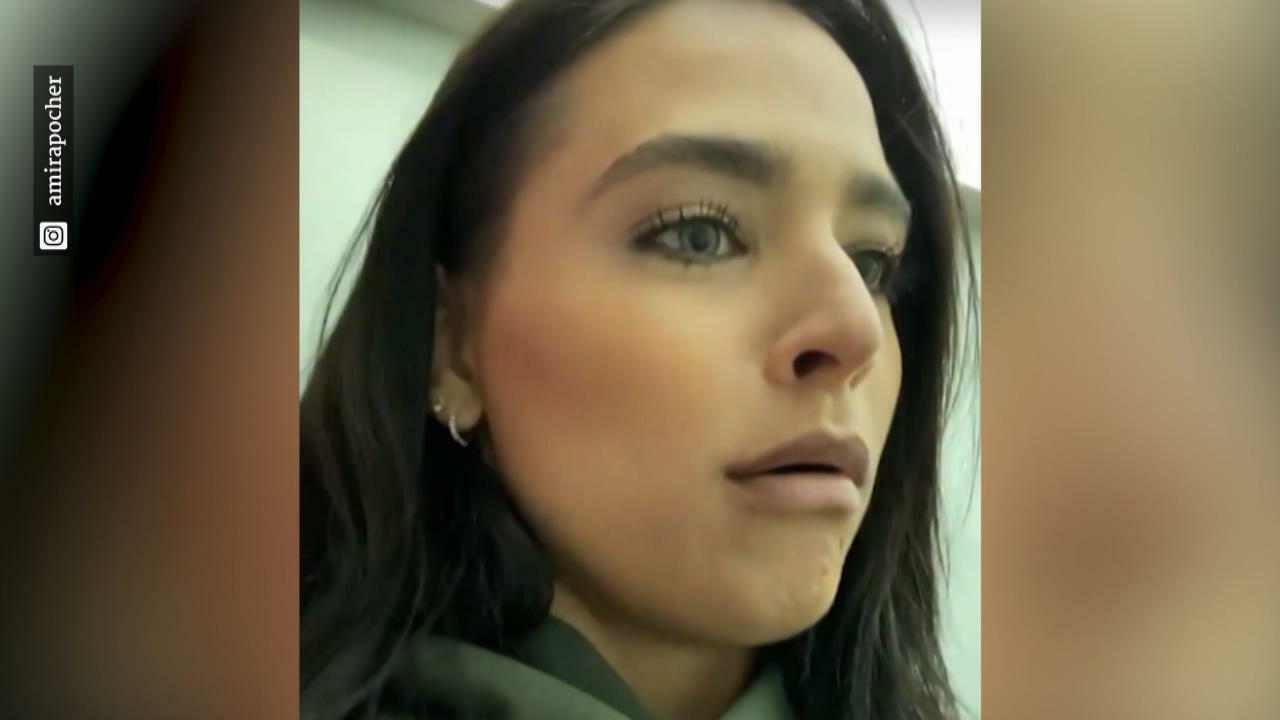 Amira Pocher kämpft gegen Panikattacke im Aufzug Klaustrophobie