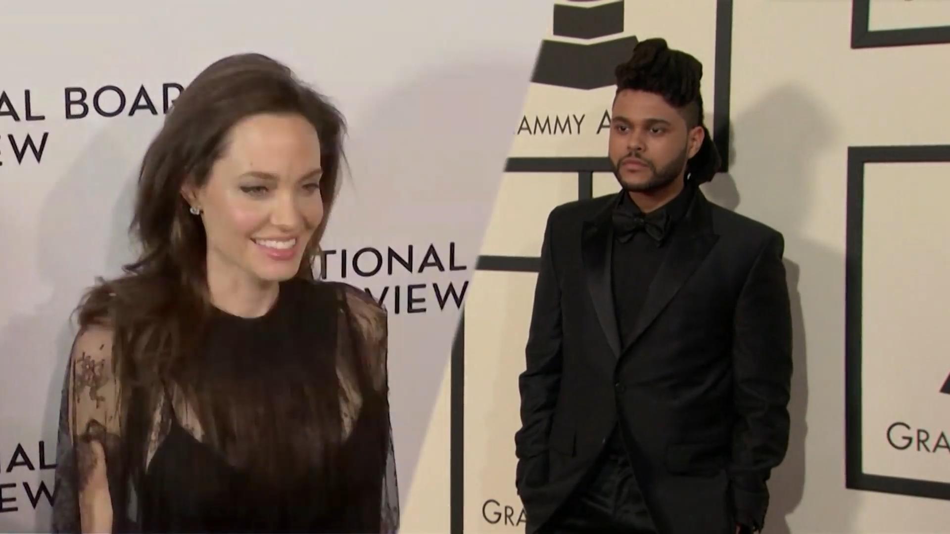 Angelina Jolie und The Weeknd sollen sich daten Neue Liebes-Gerüchte