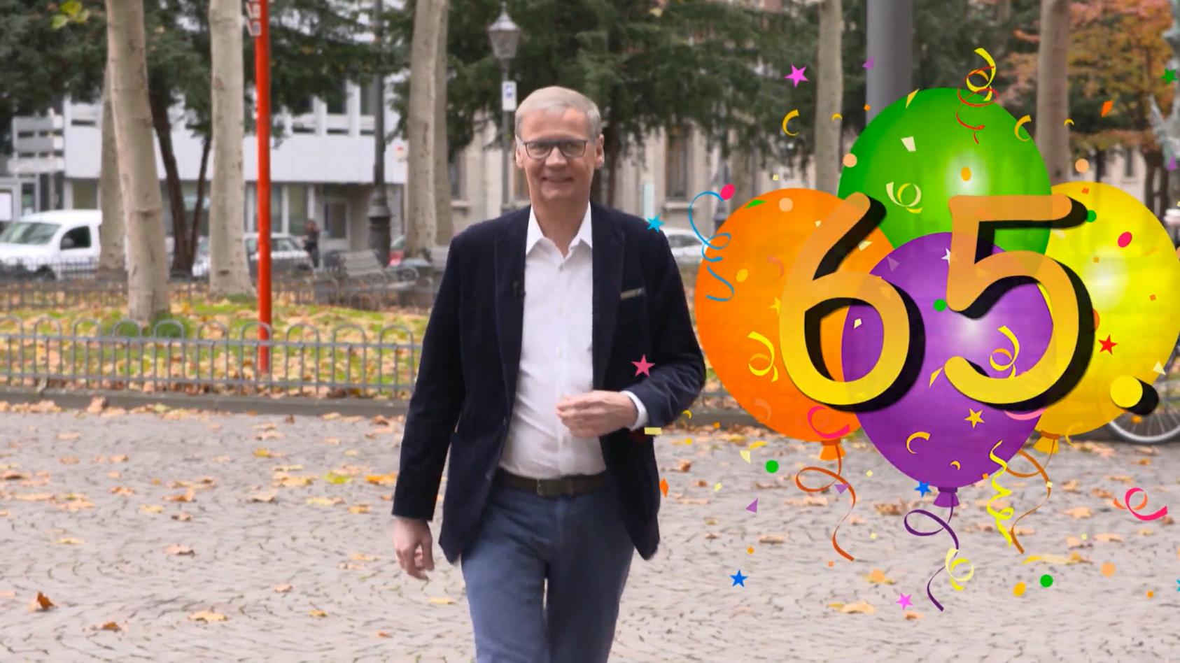 Günhter Jauch feiert seinen 65. Geburtstag Vom Radiomann zum Quizmaster-Urgestein