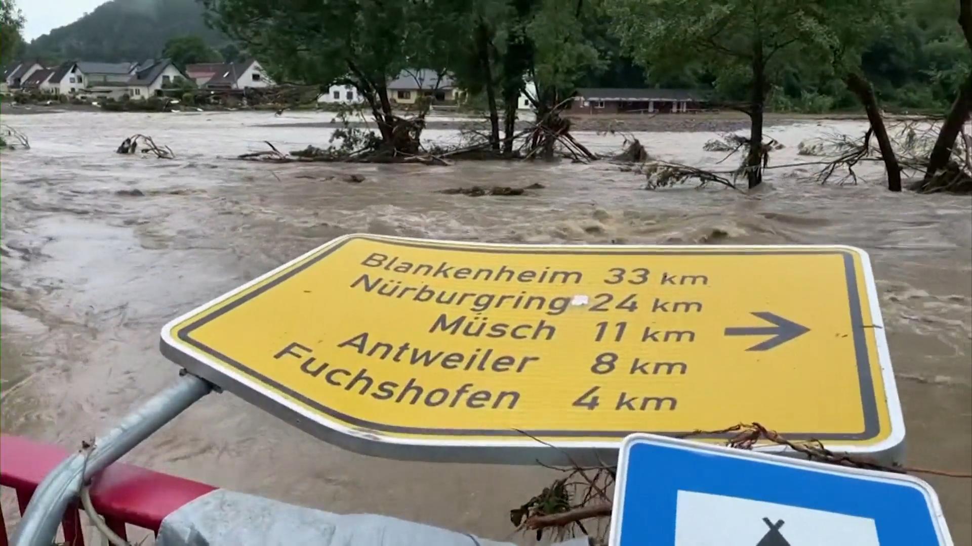 Unwetter im Landkreis Ahrweiler Extremes Hochwasser