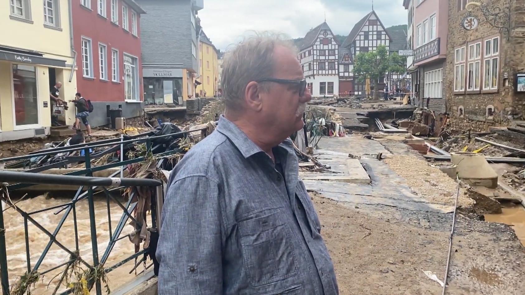 Wassermassen zerstören Bad Münstereifel Unwetter sorgt für Chaos