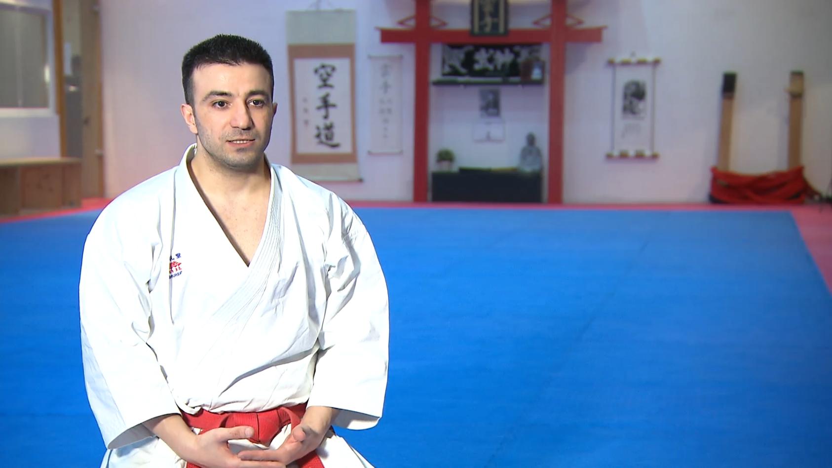 Karate-Profi Wael Shueb ist bereit für Olympia-Traum Syrien, Odenwald, Tokio!