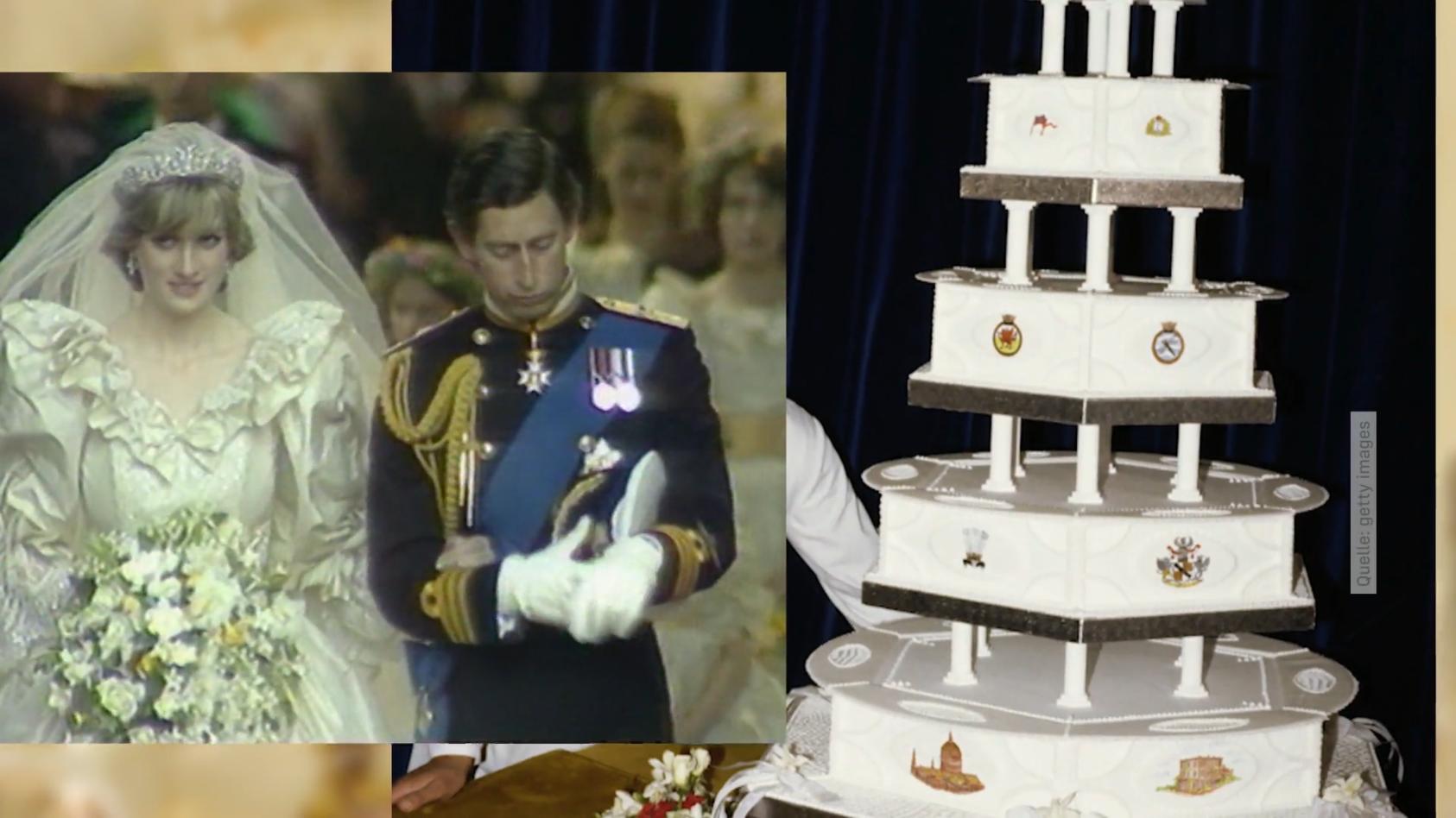 Lady Diana & Prinz Charles: Hochzeitstorte versteigert 40 Jahre nach der Hochzeit