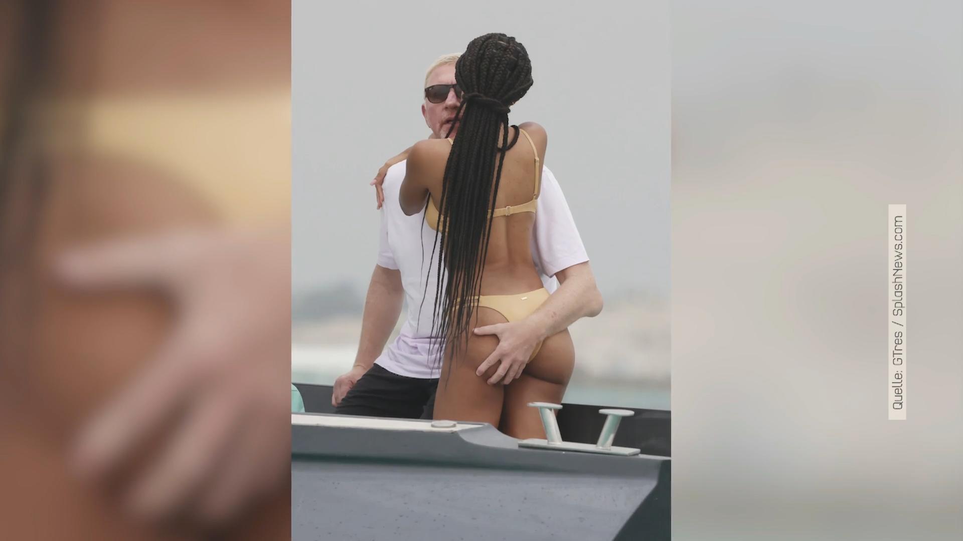 Boris Becker & seine neue Freundin Lilian turteln auf Ibiza Tennis-Legende im Kuss-Aufschlag