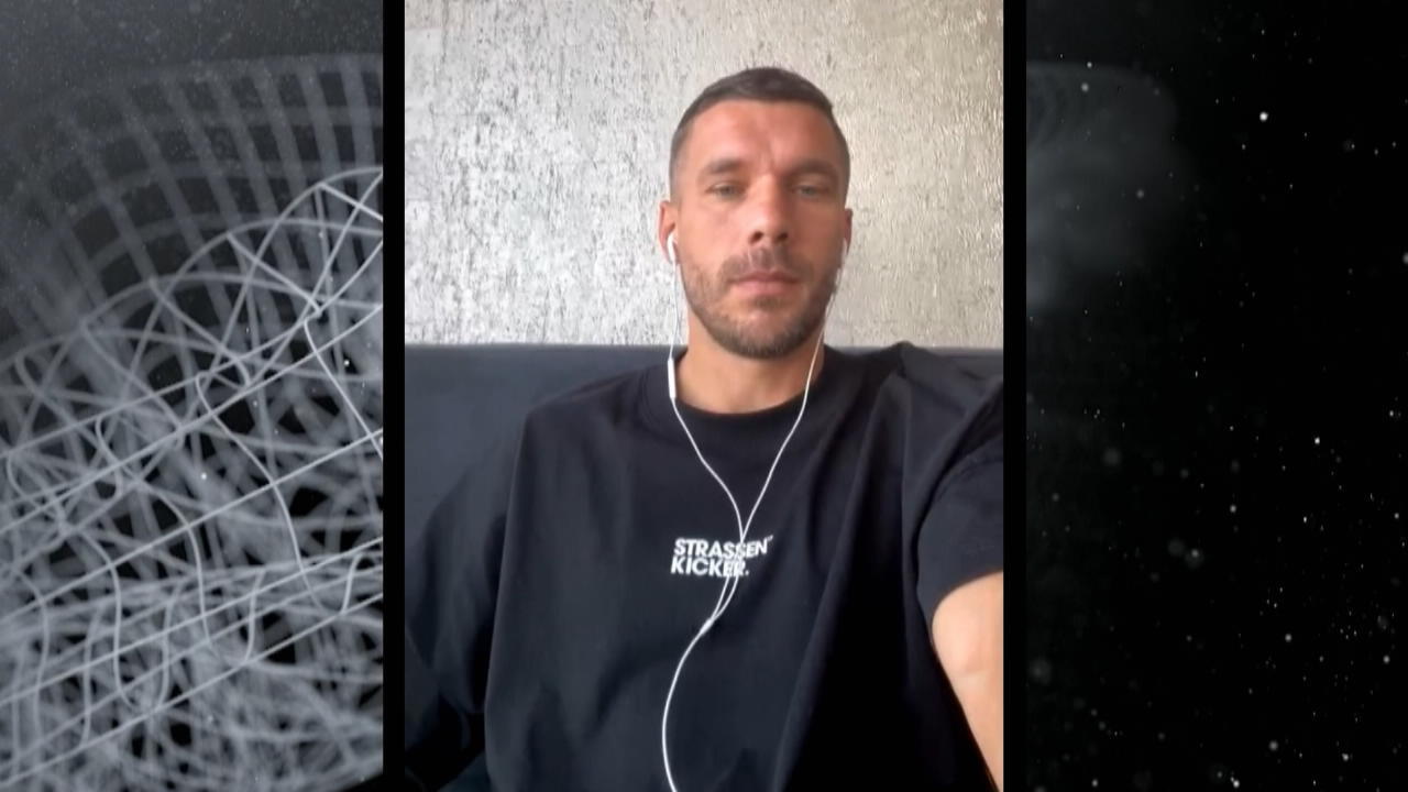 Lukas Podolski hat Corona Er erzählt es live im Stream