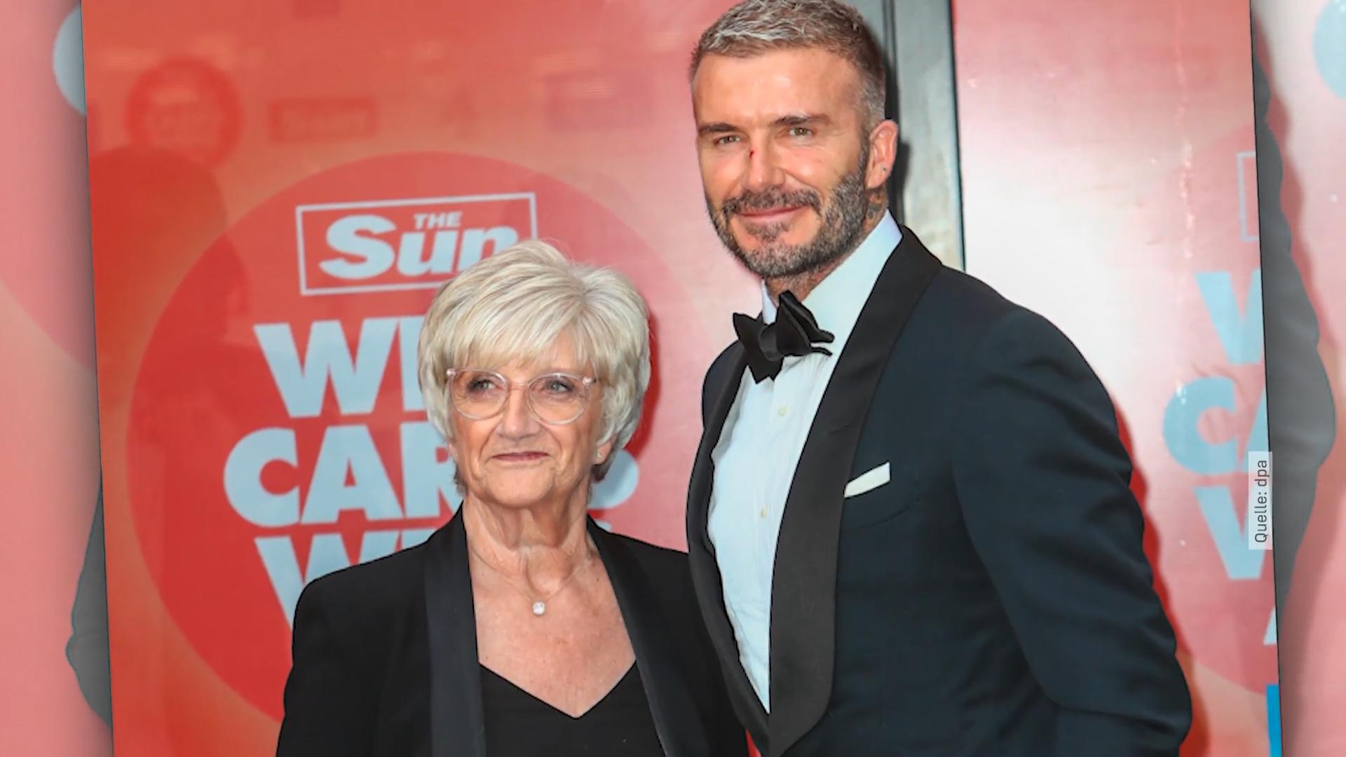 Davids Mama mit Beckham im Rampenlicht Süßes Date beim Sun-Award