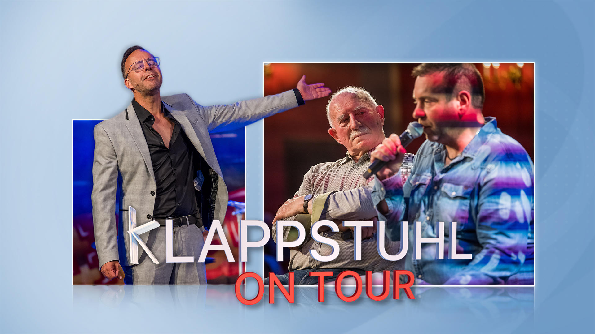 Till Quitmann trifft Werner Hansch Klappstuhl on Tour