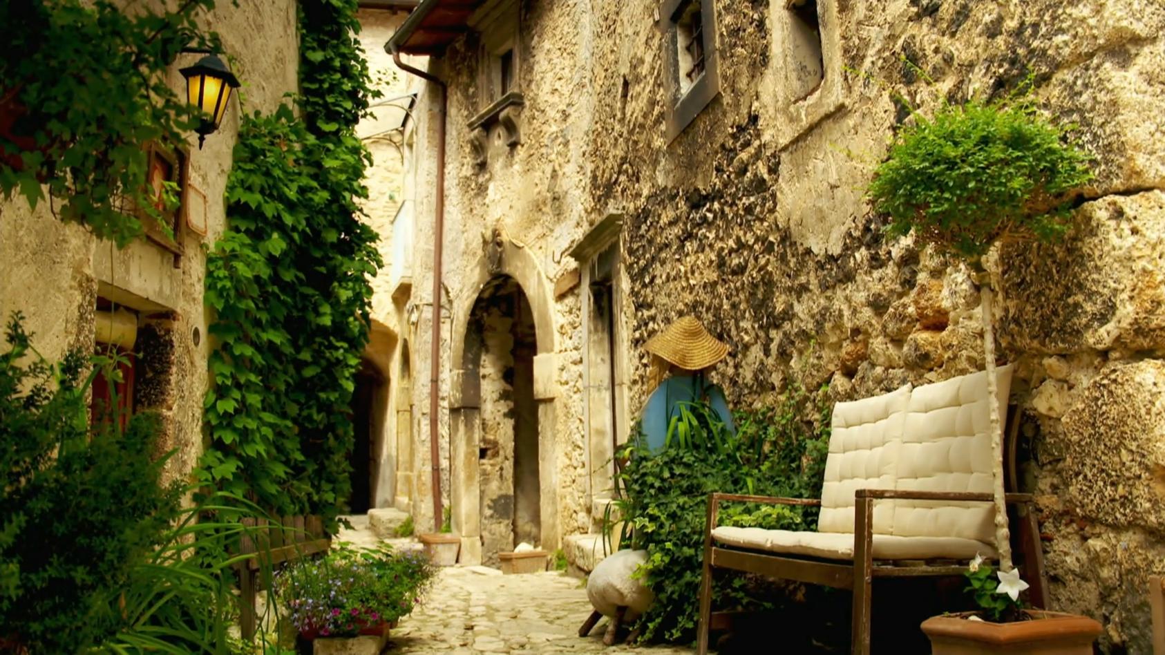 Ein verlassenes Dorf wird zum Hotel Santo Stefano di Sessanio