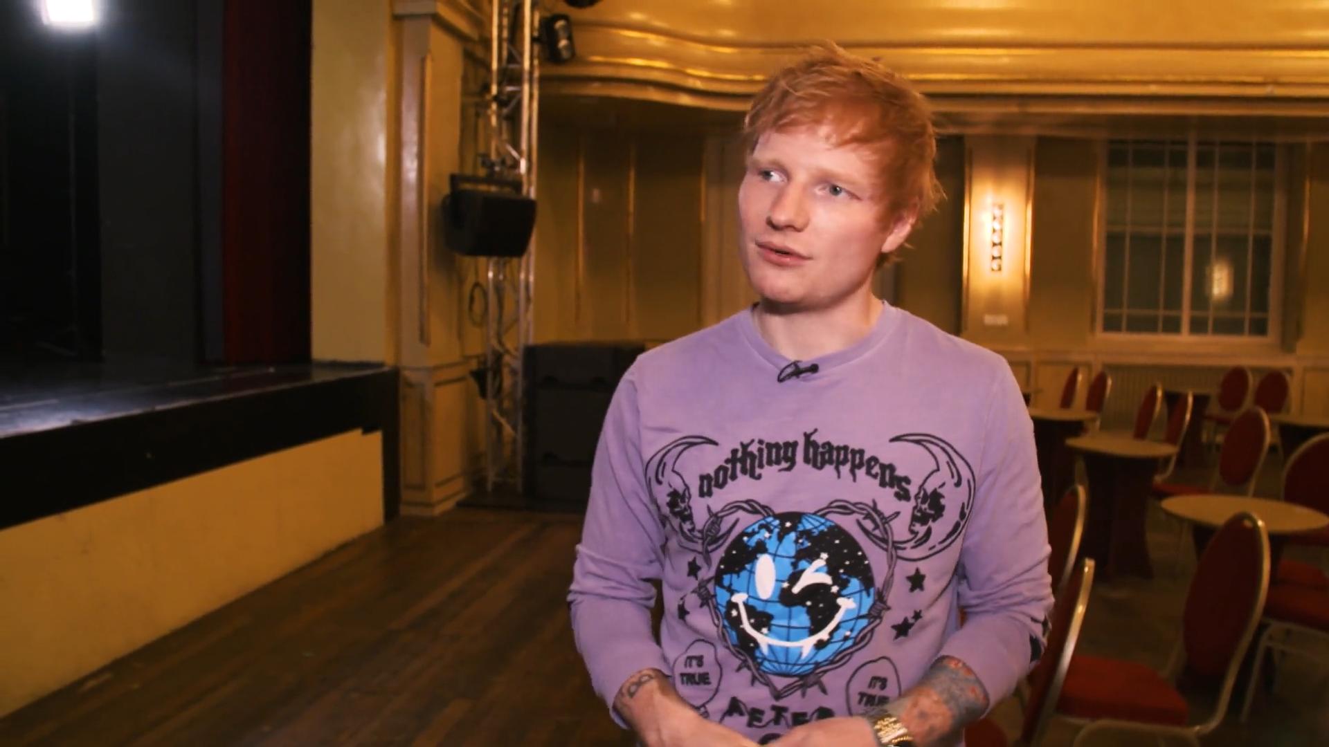 Ed Sheeran verrät seine Glücksformel Ein langer Weg