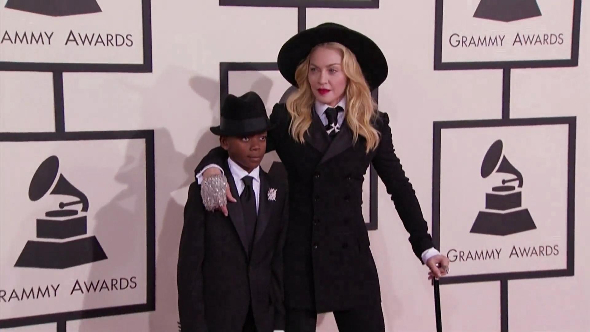 Madonnas Sohn David ist ganz schön groß geworden "Ich sehe Madonna und meine Mutter als 2 Personen"