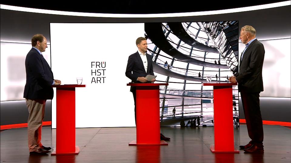 Alexander Graf Lambsdorff und Jürgen Trittin im Interview RTL/ntv Frühstart