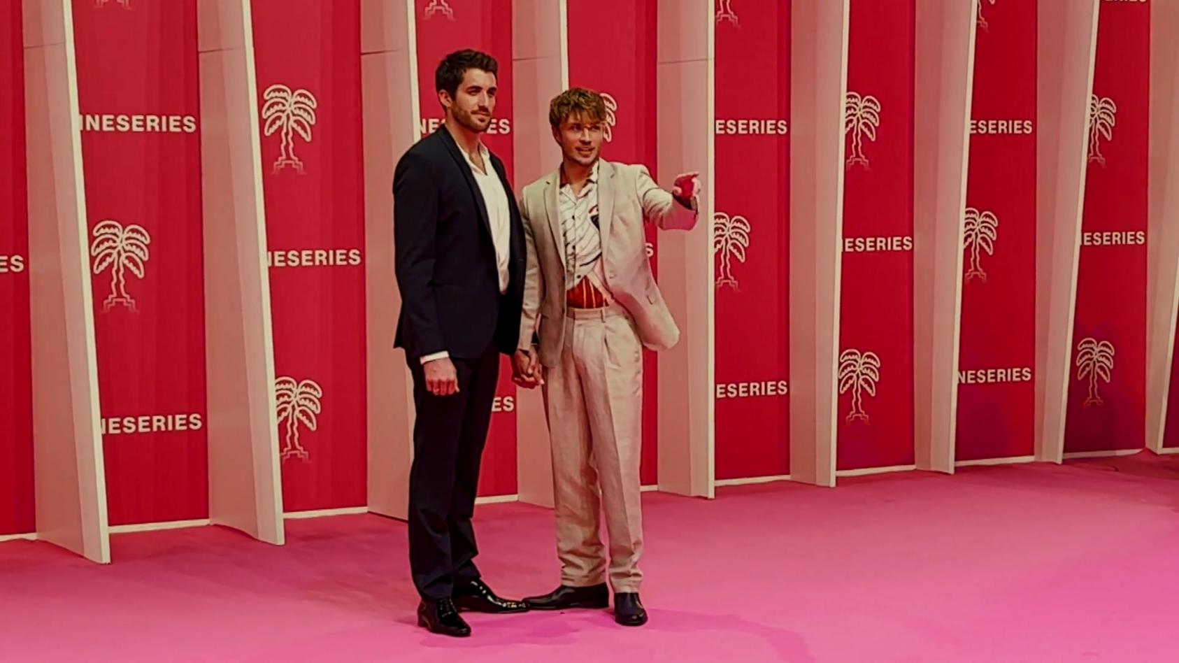 Jannik Schümanns 1. Auftritt mit Freund Felix Kruck Bei "Sisi"-Premiere in Cannes