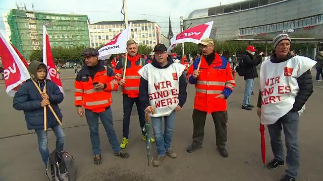 In Hessen streikt der öffentliche Dienst Mehr Lohn und Home-Office