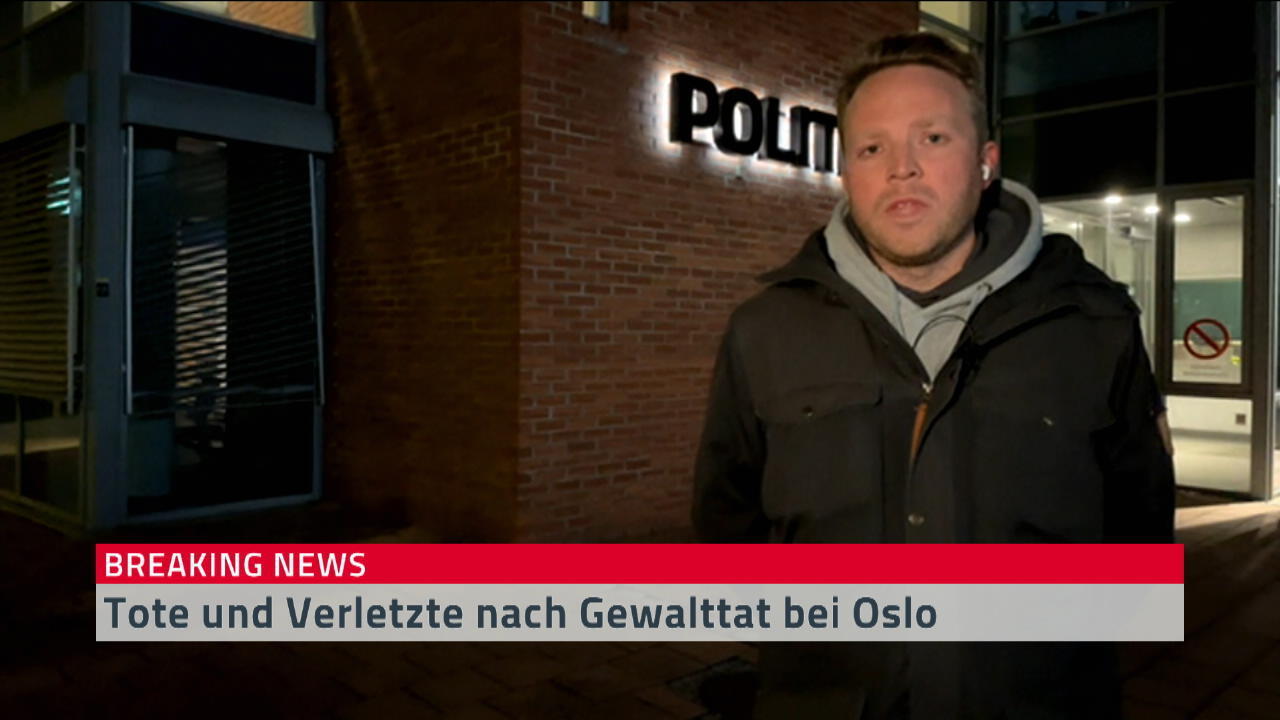 Mutmaßlicher Täter ist in Haft RTL-Reporter in Drammen