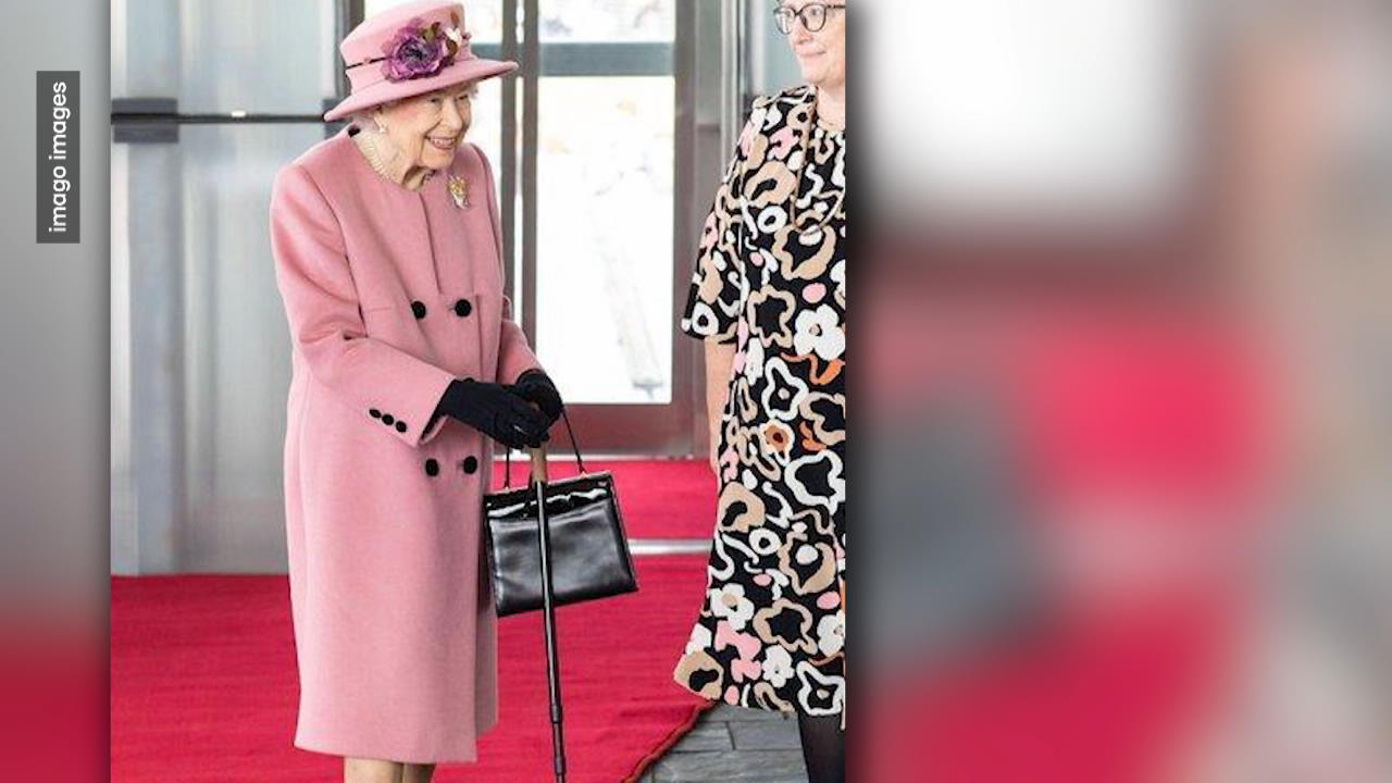 Queen nutzt wieder den Gehstock Neuer royaler Standard?