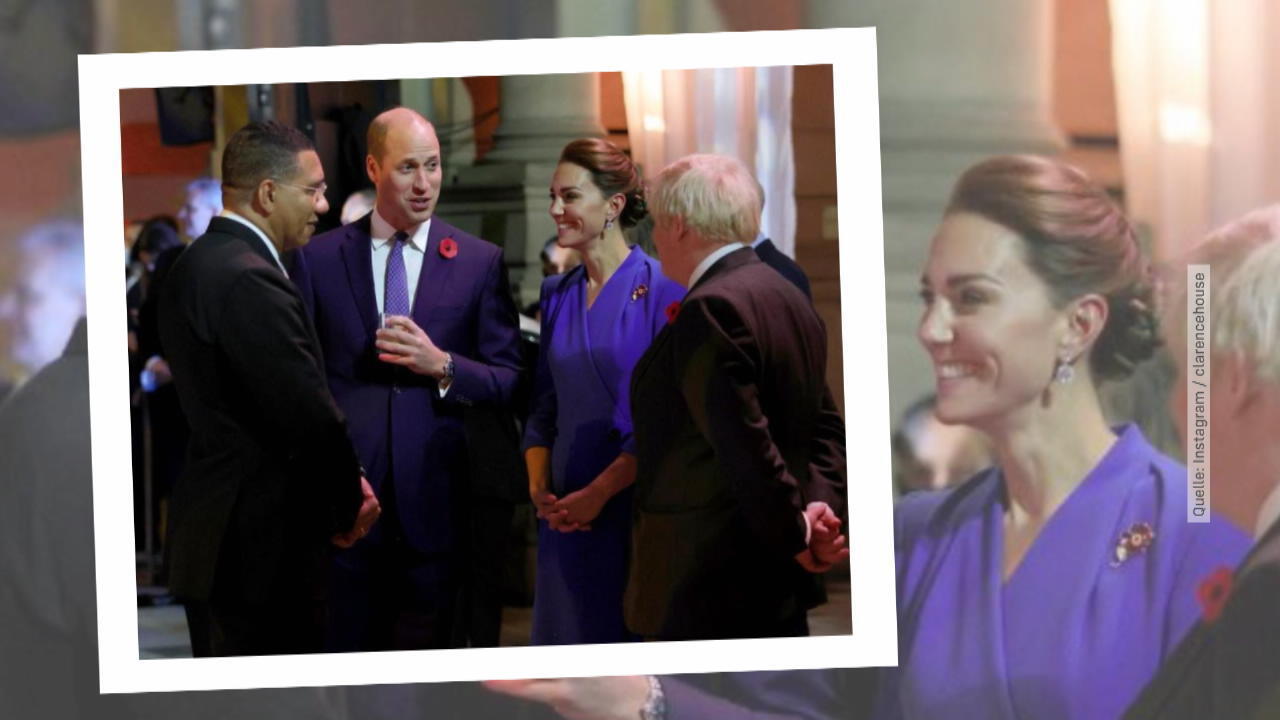 Herzogin Kate: Wow-Auftritt im royalblauen Kleid In Glasgow zieht sie alle Blicke auf sich