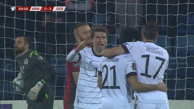 Die Highlights des deutschen 4:1 in Armenien Vier Tore, drei Einladungen