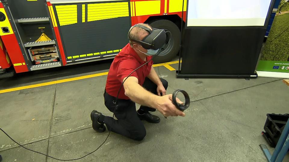 3D-Schulung bei der Feuerwehr Virtuelles Training