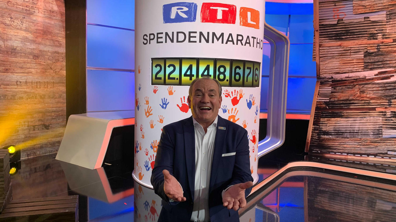 Neue Rekordsumme für den RTL-Spendenmarathon Wahnsinn!