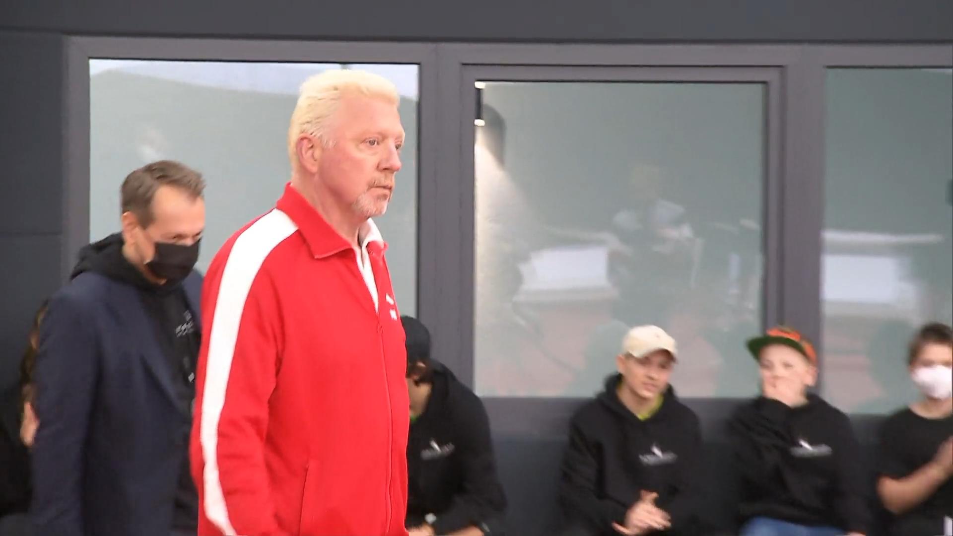 Boris Becker eröffnet Tennis-Academy in Deutschland Fitter denn je