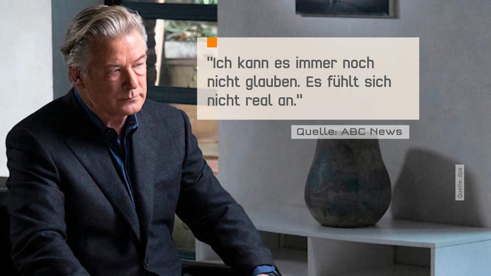 Alec Baldwin: „Ich habe nie abgedrückt“ Interview zum Todesschuss