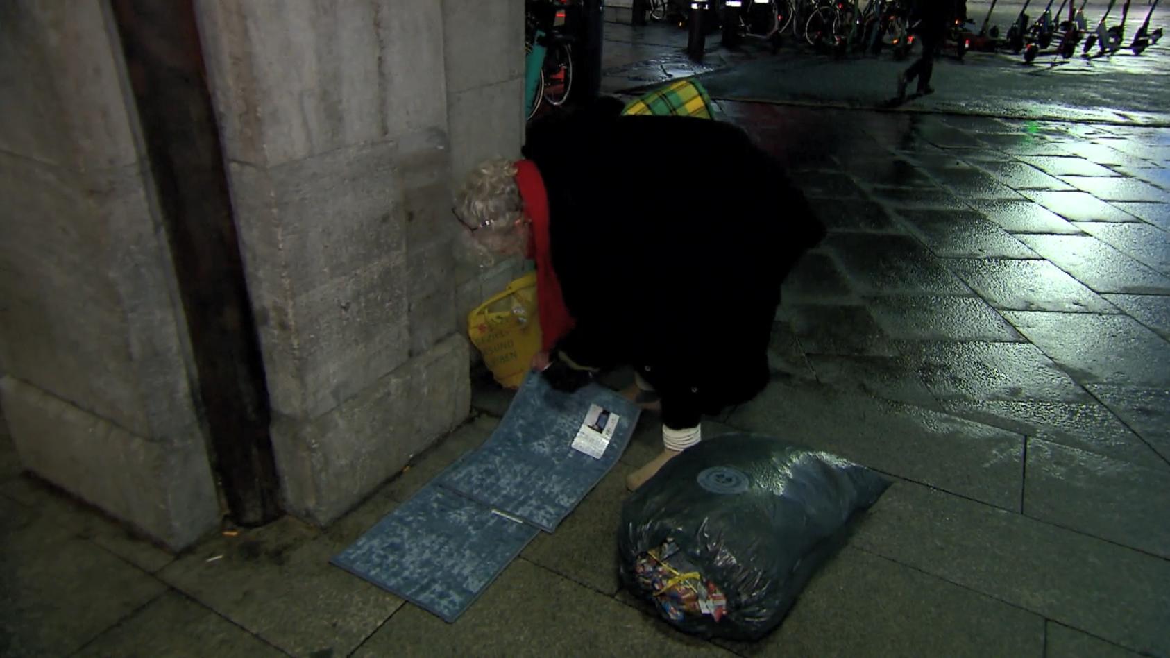 Eine Nacht mit Obdachlosen Aktion in Köln