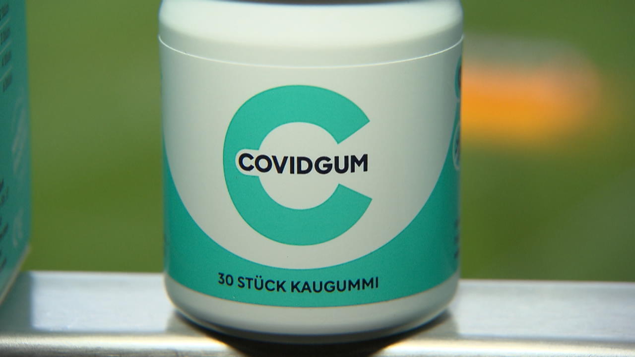 "Covidgum": Mit Kaugummi gegen Corona Arzterfindung