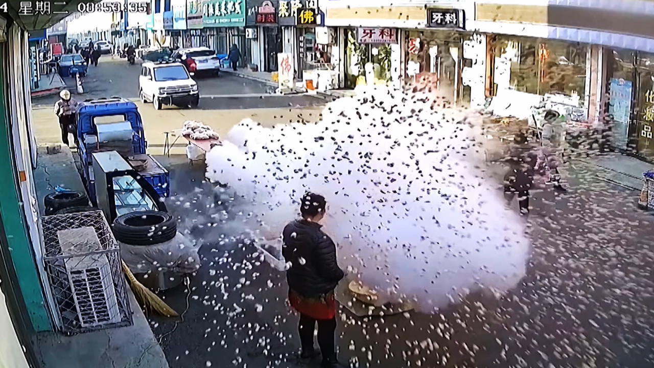 Diese Popcorn-Explosion ist filmreif! China