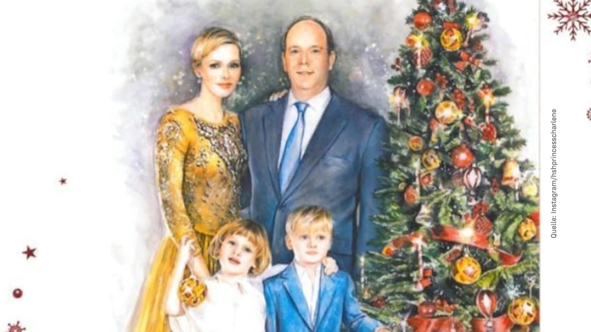 Fürstin Charlène veröffentlicht besondere Weihnachtskarte Es war still geworden um sie