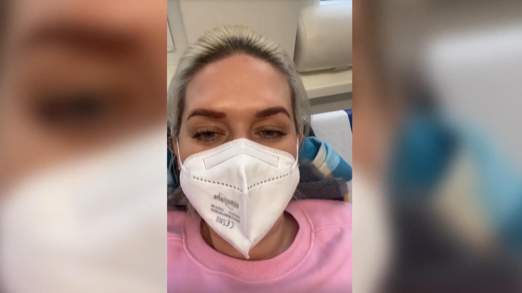 Sarah Knappik hatte Corona Das Coronavirus ist der Teufel