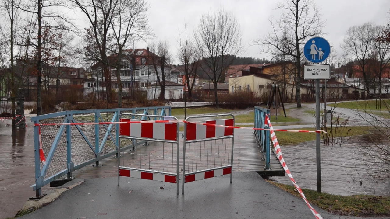 Warnung vor Hochwasser in Deutschland Bis zu 70 Liter Regen pro Quadratmeter