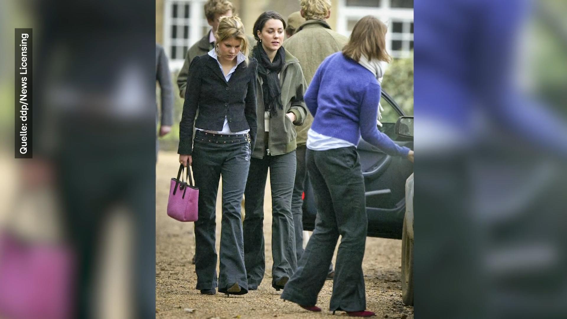 Herzogin Kate war früher eine graue Maus Studi-Foto von 2005 aufgetaucht