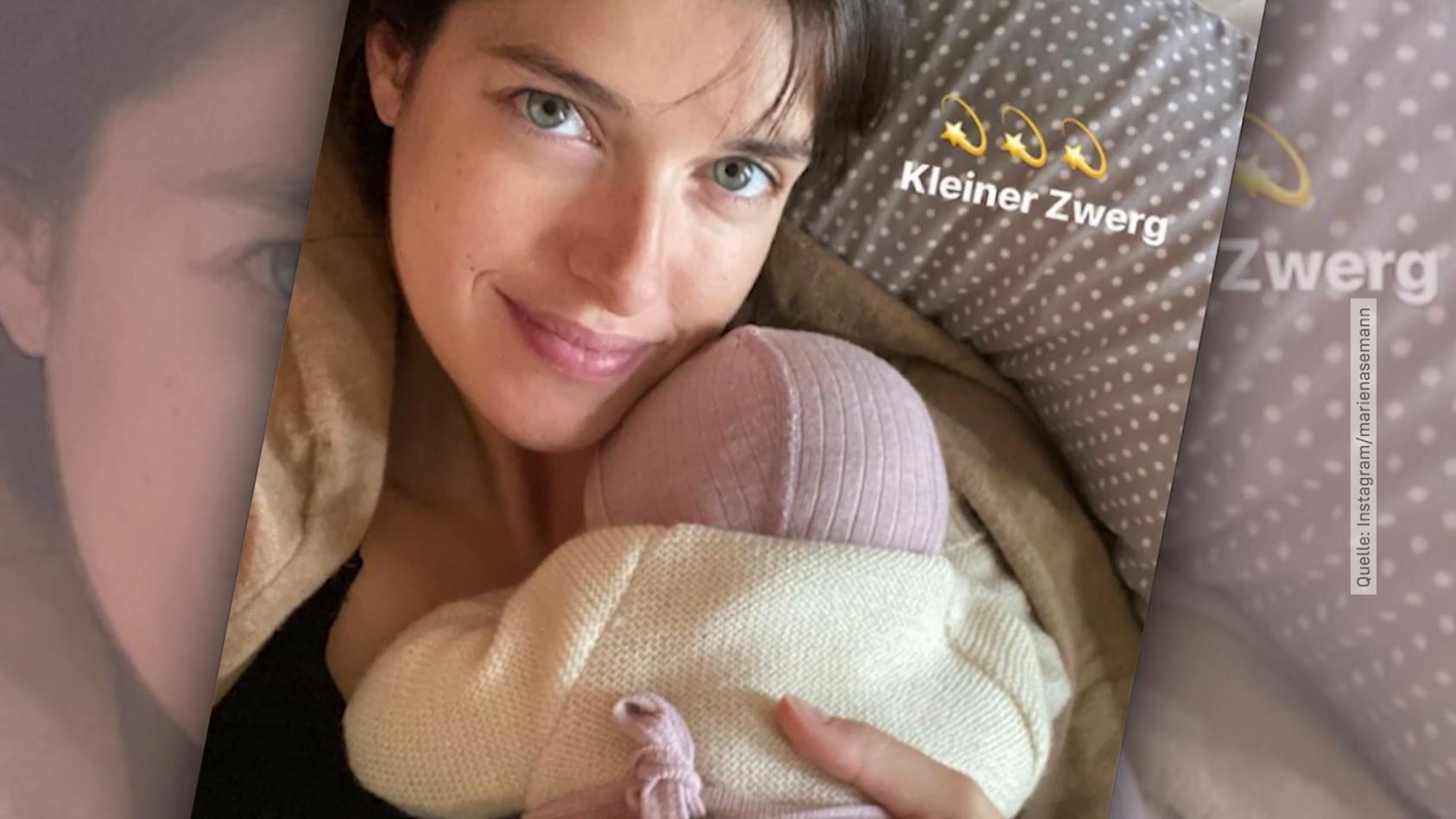 Marie Nasemanns zweites Kind ist da! Baby-News