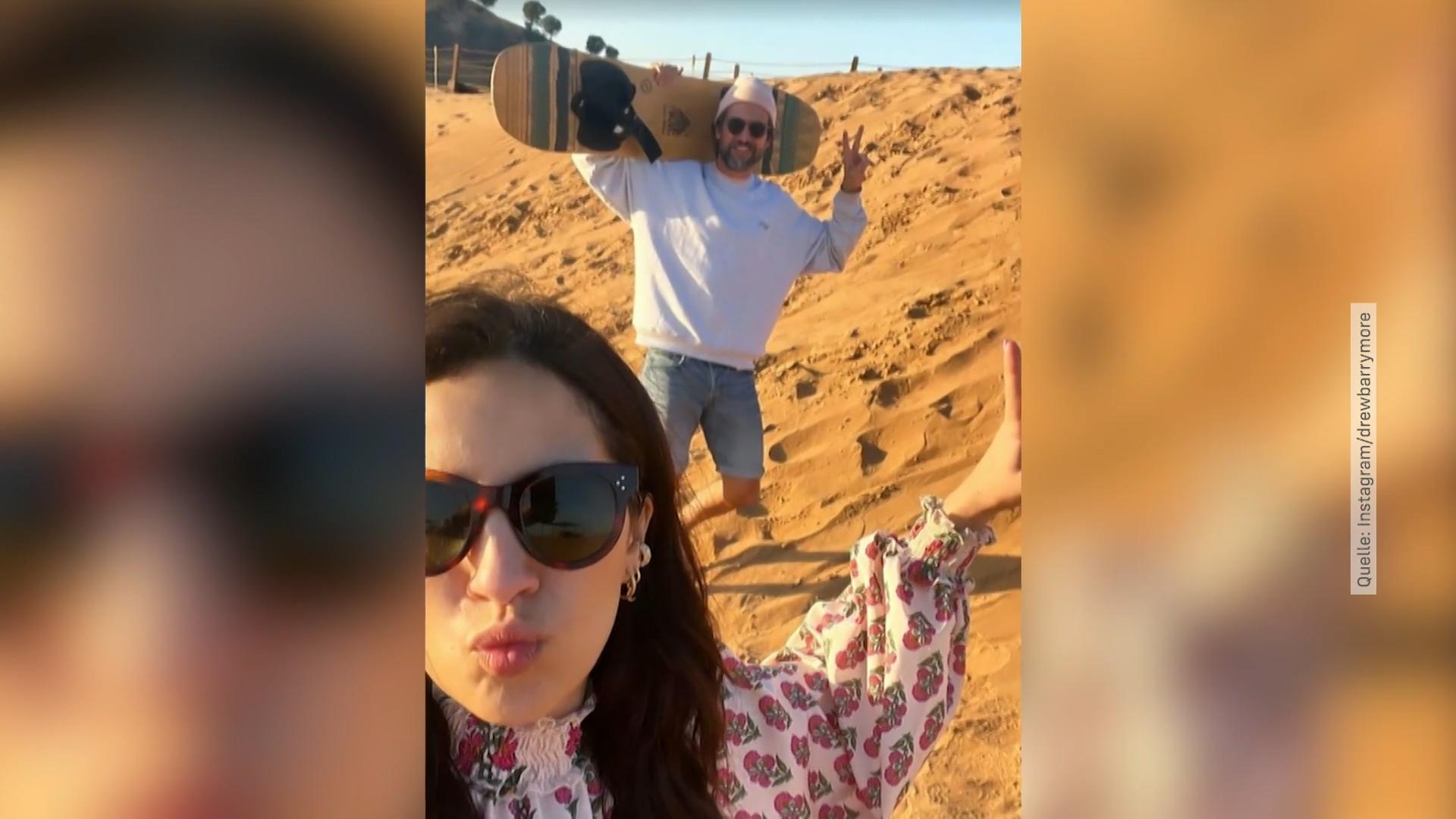 Wüstenspaß mit Chryssanthi Kavazi und Tom Beck GZSZ-Star urlaubt in Dubai