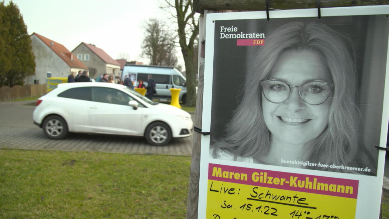 Maren Gilzer tritt zur Bürgermeister-Wahl an Wahlkampf-Endspurt